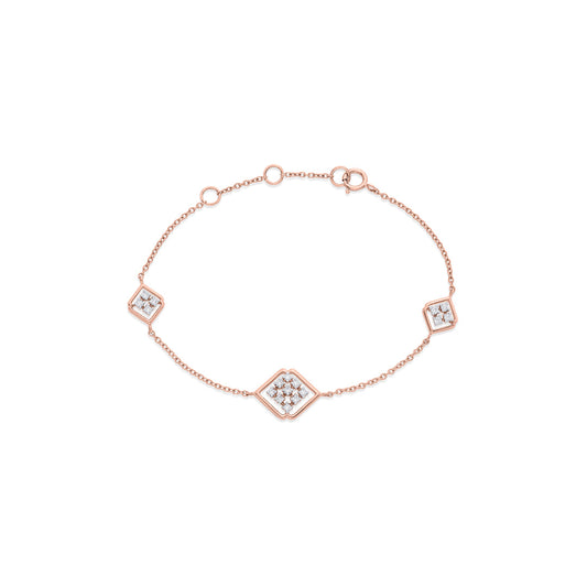 Subtle Grace Ladies Bracelet Diamond Jewellery
