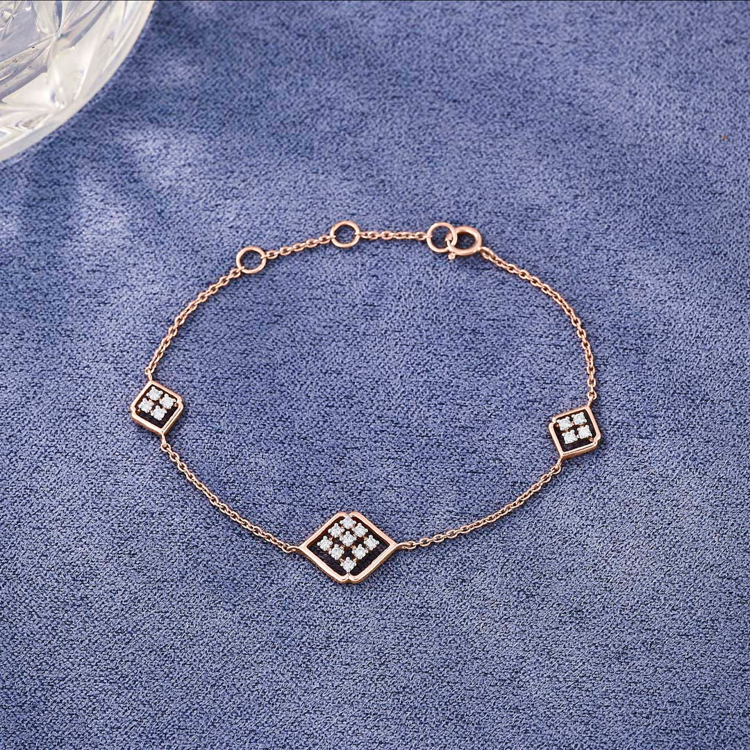 Subtle Grace Ladies Bracelet Diamond Jewellery