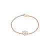Floral Elegance Ladies Bracelet Diamond Jewellery
