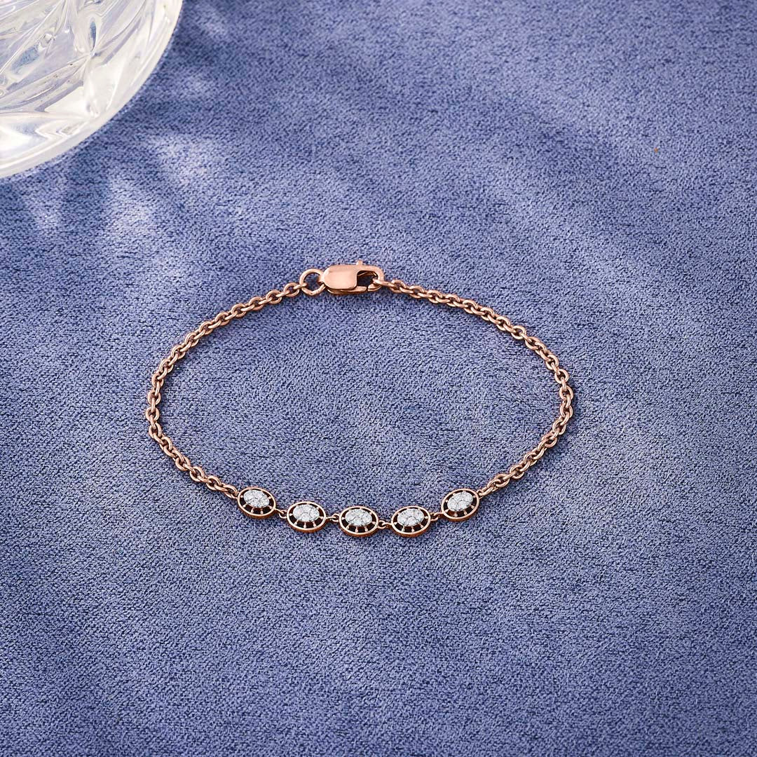 MultiStudded Grace Ladies Bracelet Diamond Jewellery