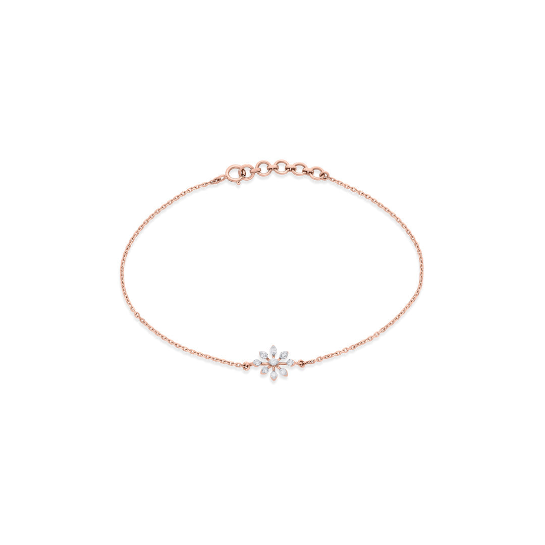 bright lily ladies bracelet diamond jewellery