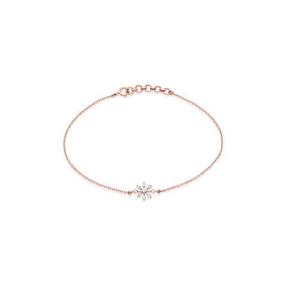 Bright Lily Ladies Bracelet Diamond Jewellery