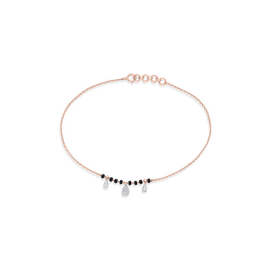 Classic Elegance Mangalsutra Ladies Bracelet Diamond Jewellery