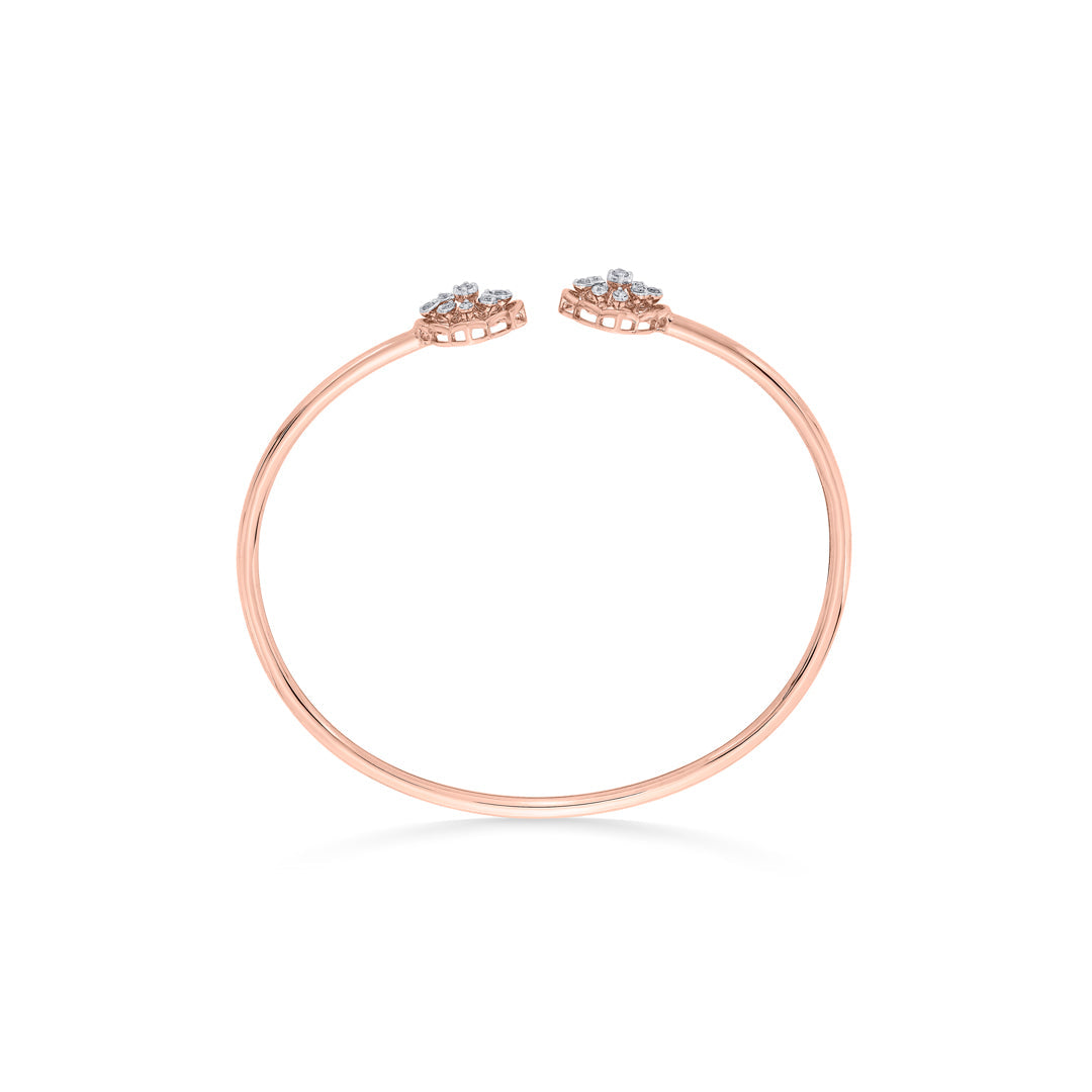 twin spheres ladies bracelet diamond jewellery
