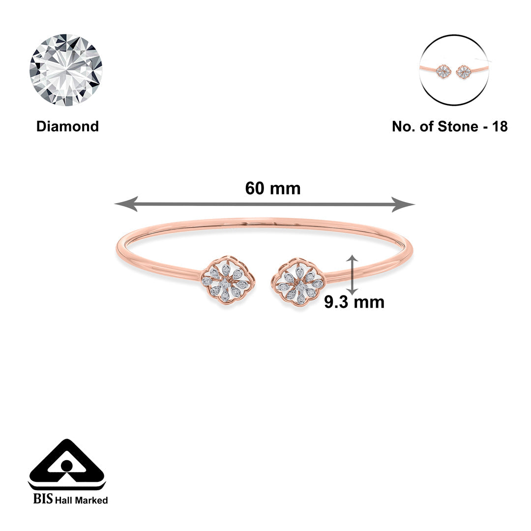 twin spheres ladies bracelet diamond jewellery