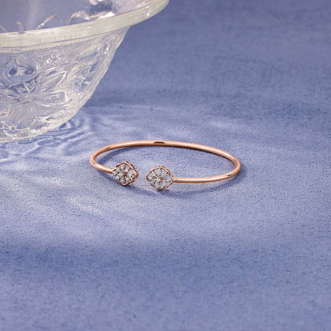 twin spheres ladies bracelet diamond jewellery