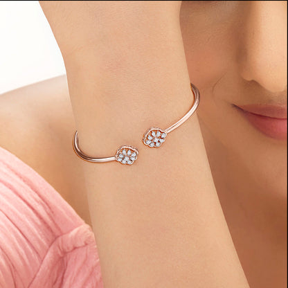 Twin Spheres Ladies Bracelet Diamond Jewellery