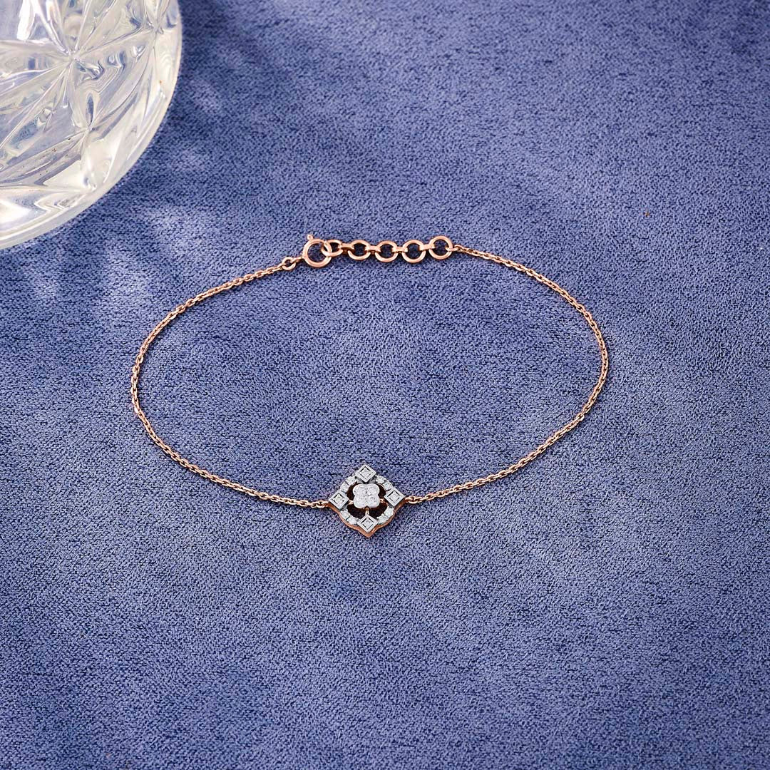 Blooming Bright Ladies Bracelet Diamond Jewellery