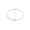 Circular Link Ladies Bracelet Diamond Jewellery