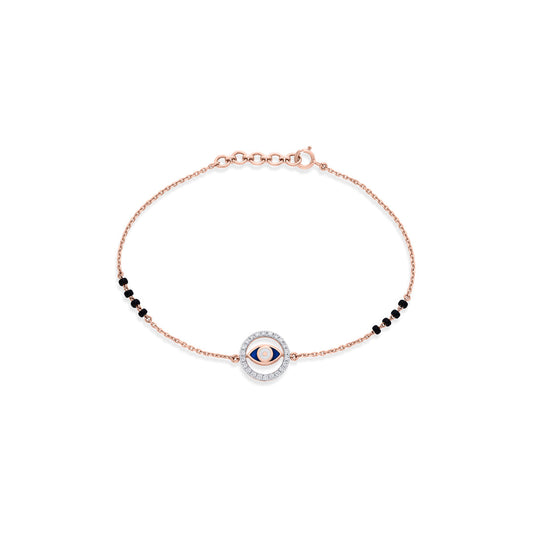 Nazar Amulet Mangalsutra Ladies Bracelet Diamond Jewellery