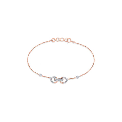 Linked Together Ladies Bracelet Diamond Jewellery