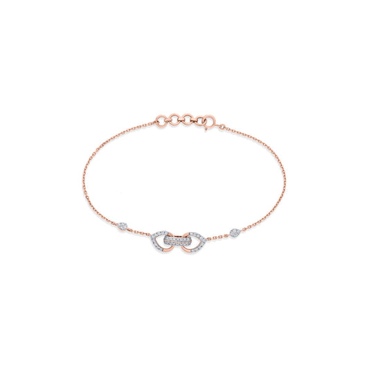 Linked Together Ladies Bracelet Diamond Jewellery