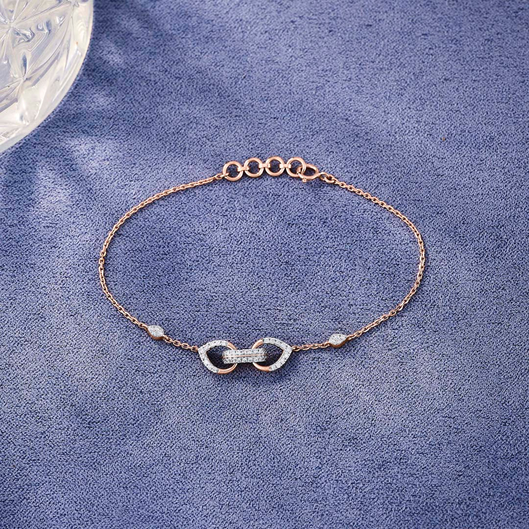 Linked Together Ladies Bracelet Diamond Jewellery