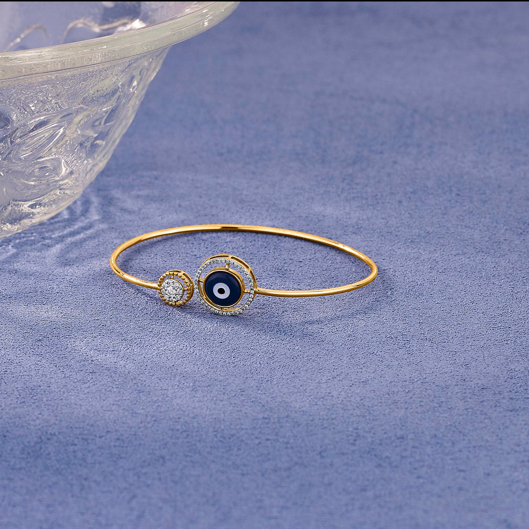 Nazar Amulet Ladies Bracelet Diamond Jewellery