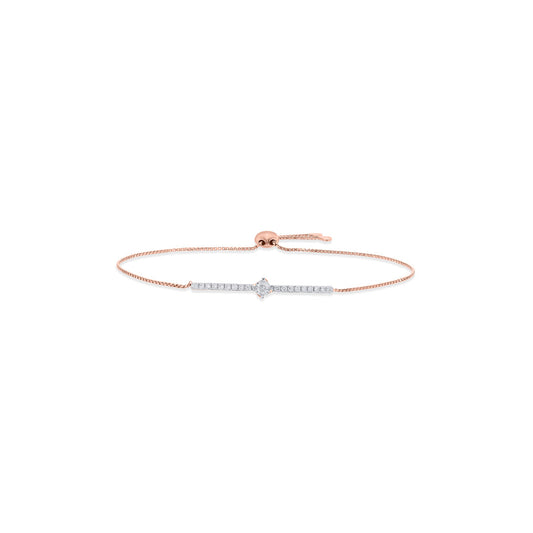 Glowing Rod Ladies Bracelet Diamond Jewellery