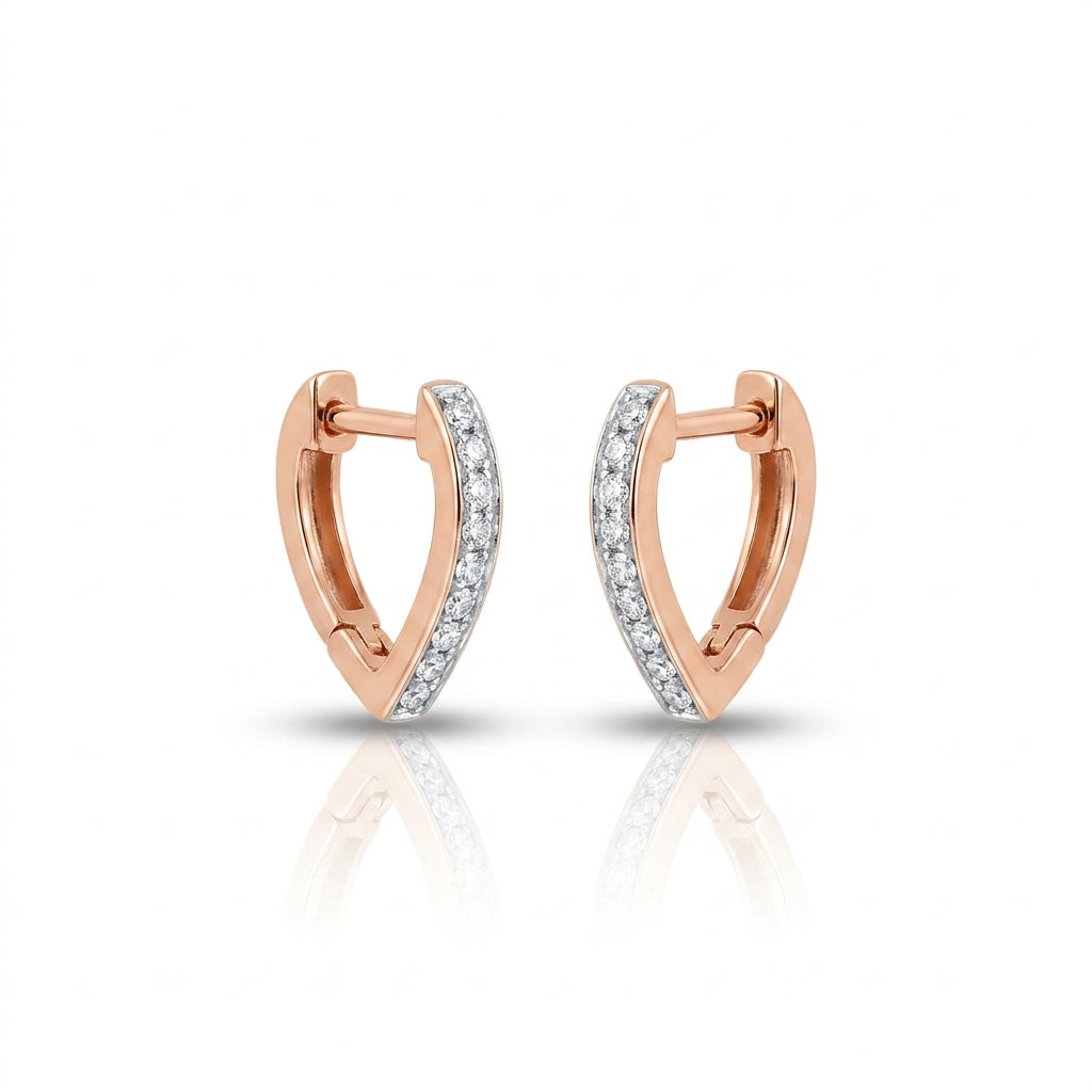 Luxe Loop Hoops & Huggies Diamond Earring