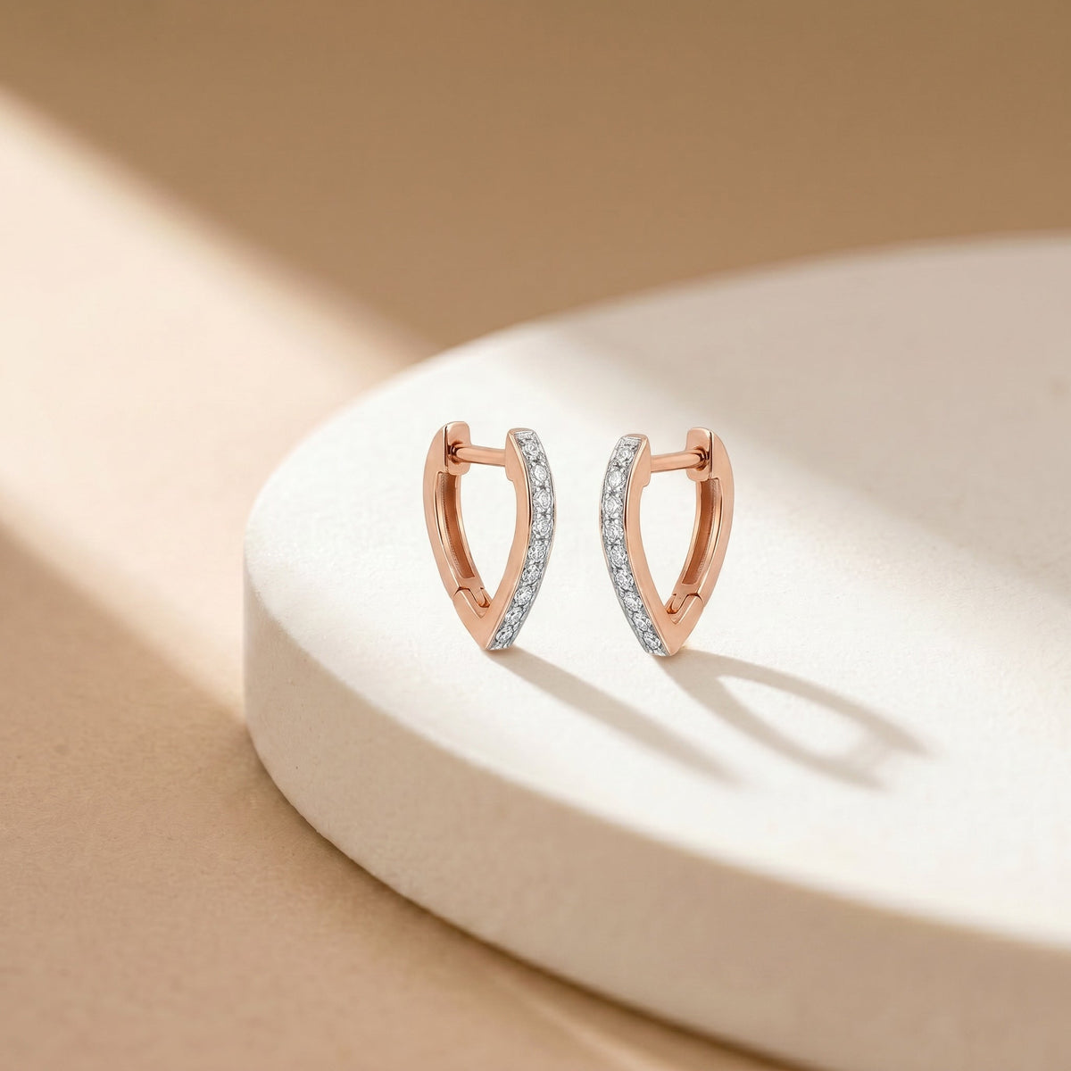 Luxe Loop Hoops & Huggies Diamond Earring