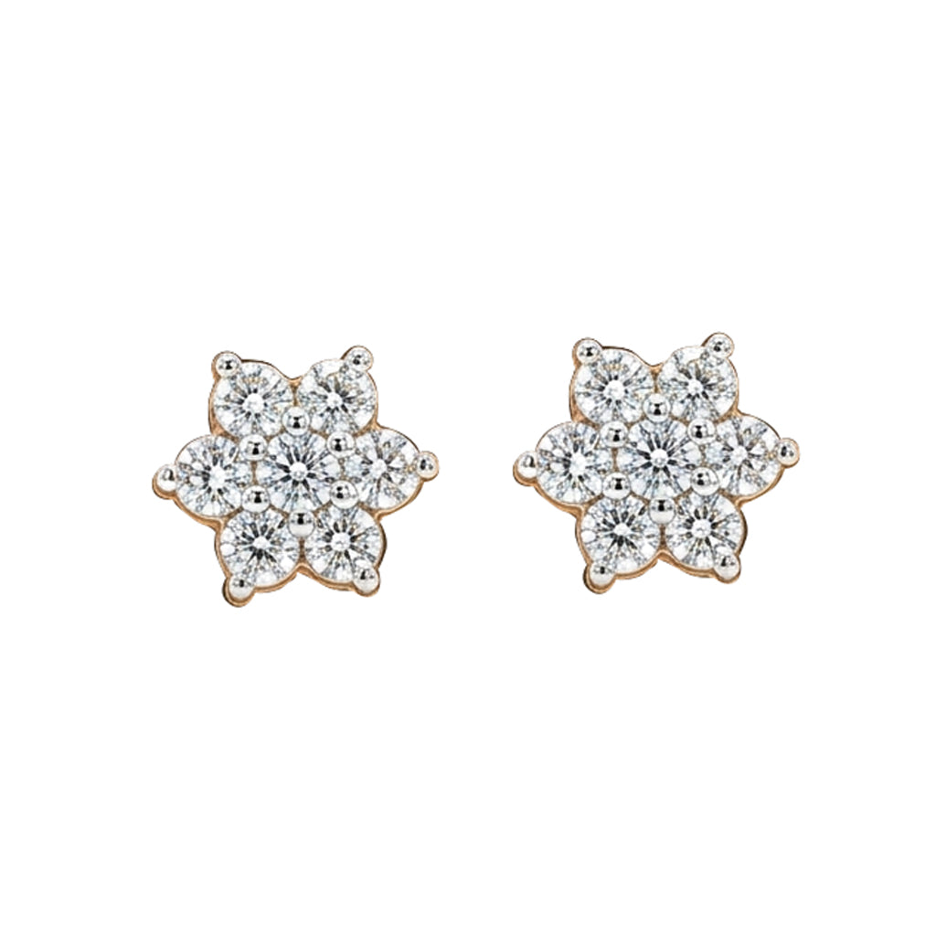 Bloom Pop Studs Diamond Earring