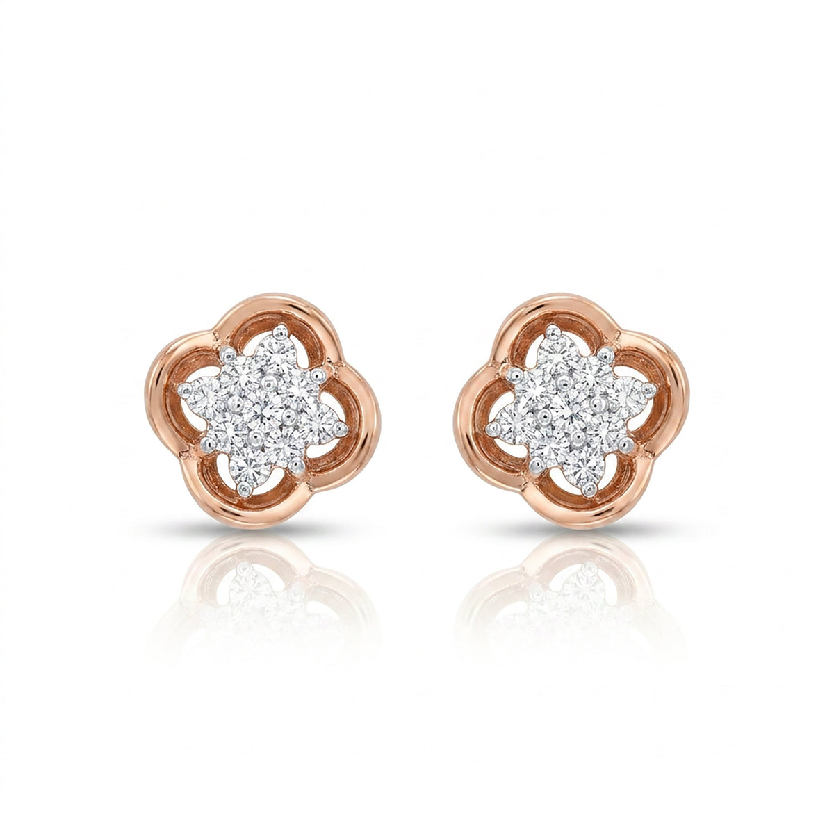 Stark Bloom Studs Diamond Earring