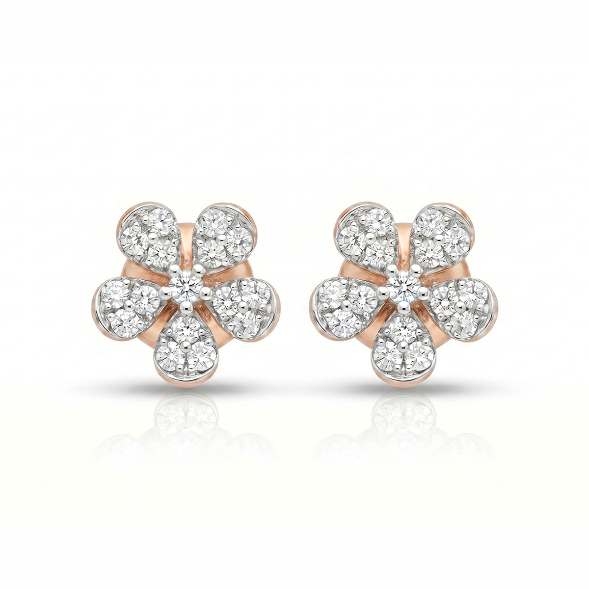 Blossom Spark Studs Diamond Earring