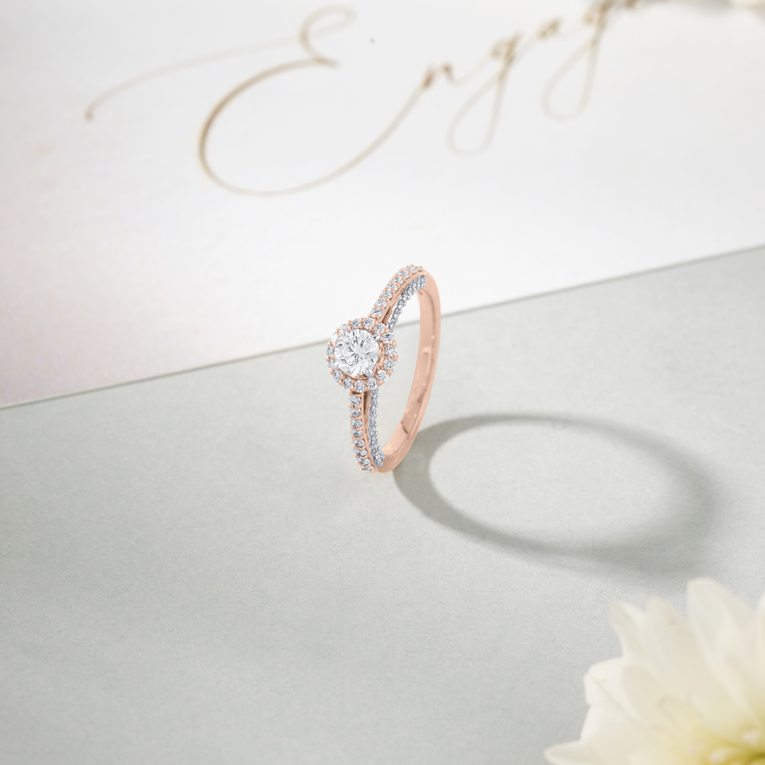 Pure Connection Engagement Diamond Ring for Women