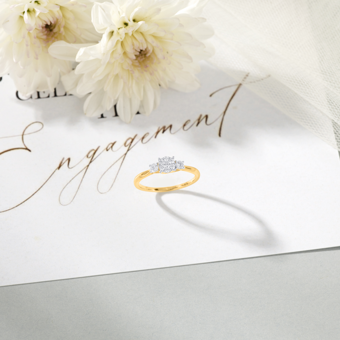 Unfading Vow Engagement Diamond Ring for Women