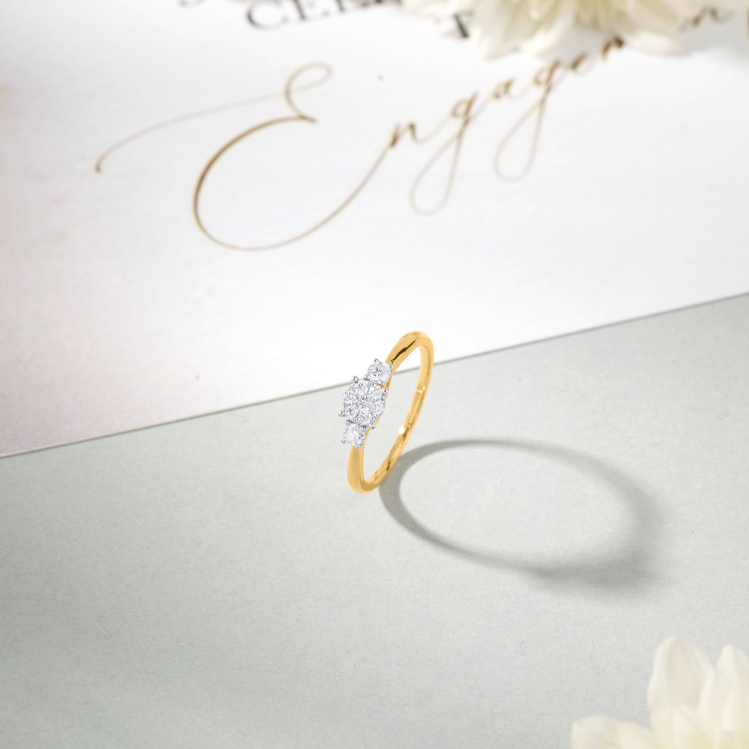 Unfading Vow Engagement Diamond Ring for Women