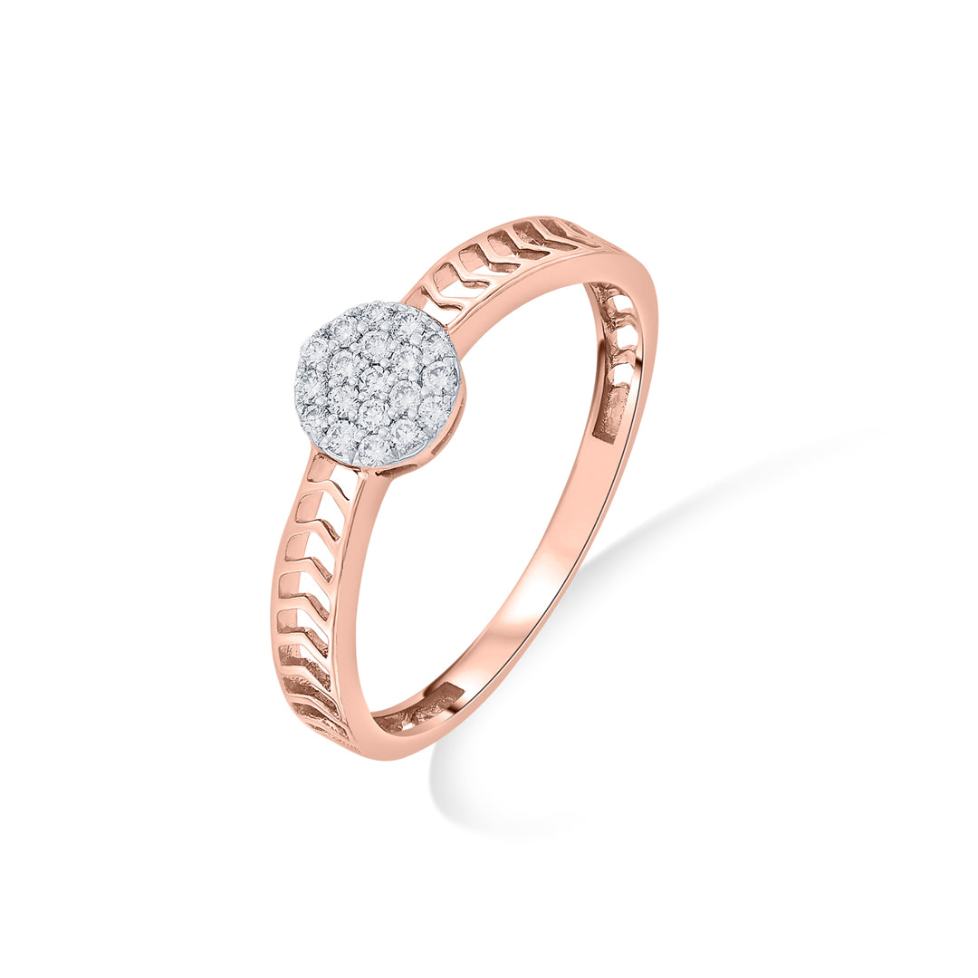 elura floral cocktail diamond ring