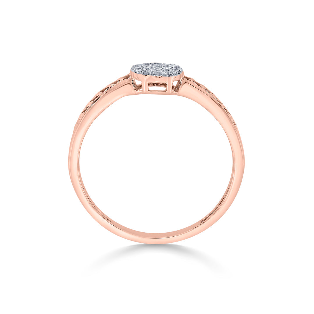 elura floral cocktail diamond ring