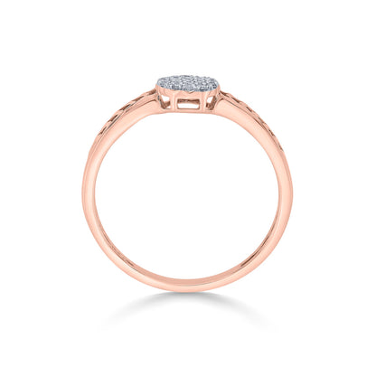 Elura Floral Cocktail Diamond Ring