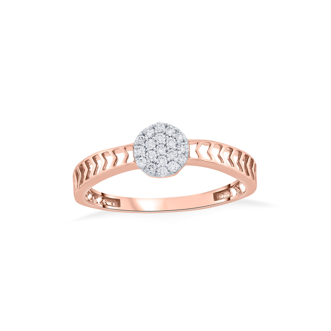 elura floral cocktail diamond ring