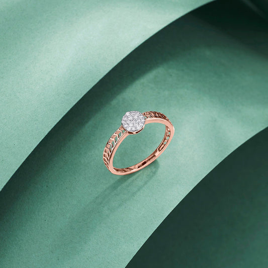 Elura Floral Cocktail Diamond Ring