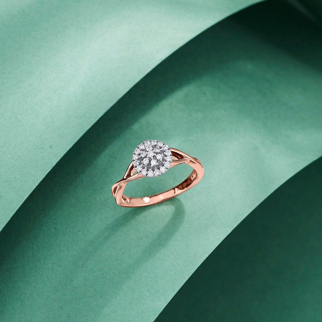 Bright Nebulous Fashion Diamond Ring
