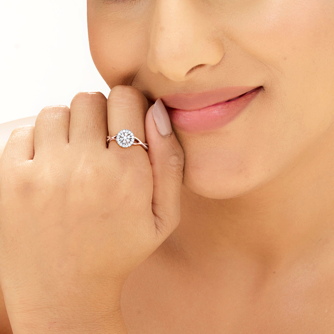 Bright Nebulous Fashion Diamond Ring
