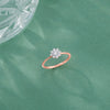 Star Studded Casual Rose Gold Diamond Ring