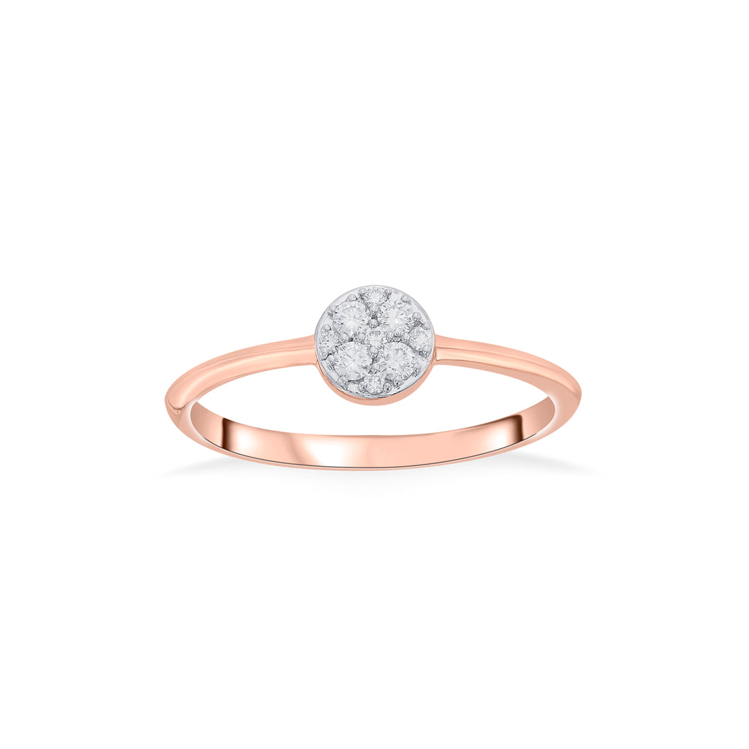forever grace casual rose gold diamond rings