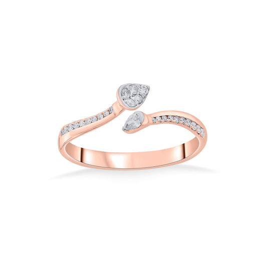 Seraph Twist Cocktail Diamond Ring