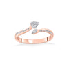 Seraph Twist Cocktail Diamond Ring