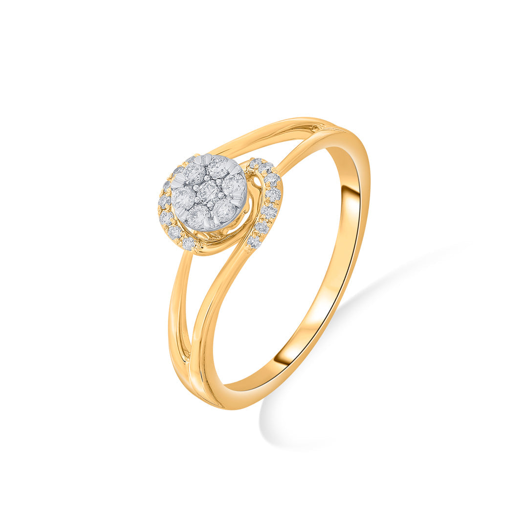 moonshine cocktail yellow gold diamond ring