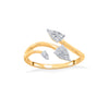 TriPetal Glow Cocktail Yellow Gold Diamond Rings