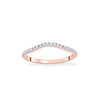 Duplicate Images Casual Rose Gold Diamond Rings