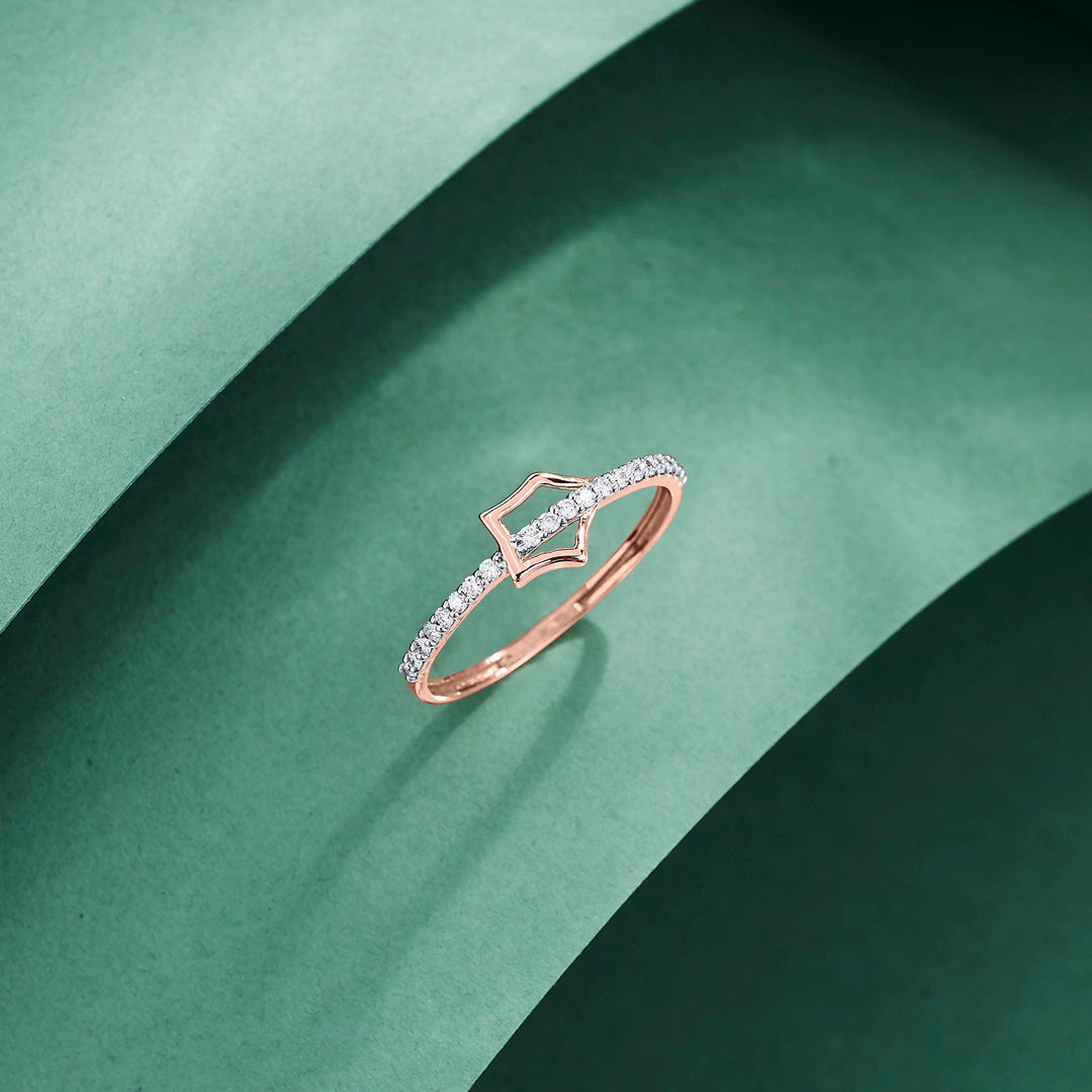 Bright Halo Cocktail Diamond Ring