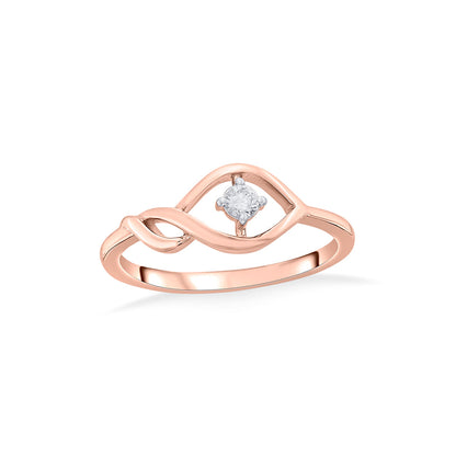Kayla Twist Fashion Diamond Ring