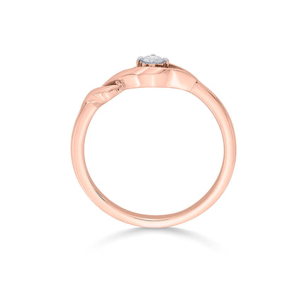 Kayla Twist Fashion Diamond Ring