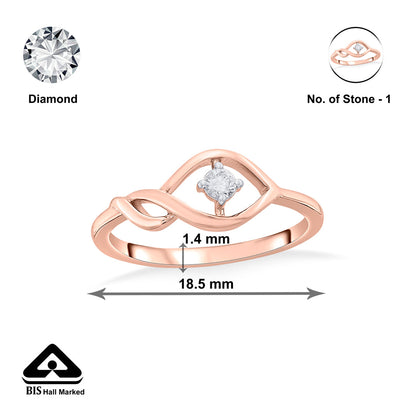 Kayla Twist Fashion Diamond Ring