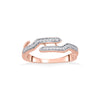 Linked Embrace Cocktail Diamond Ring