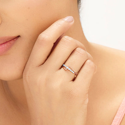 Beautiful Axise Fashion Diamond Ring