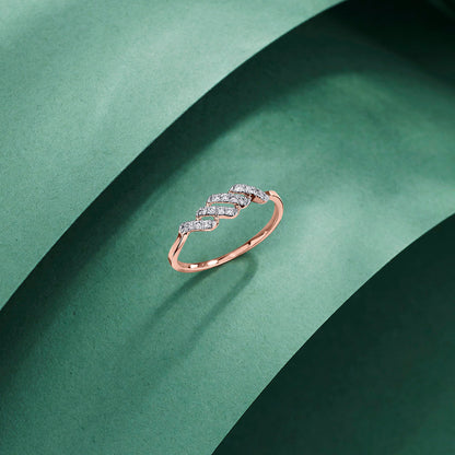 Zuri Twists Fashion Diamond Ring