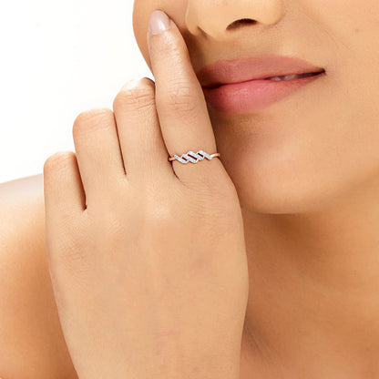 Zuri Twists Fashion Diamond Ring