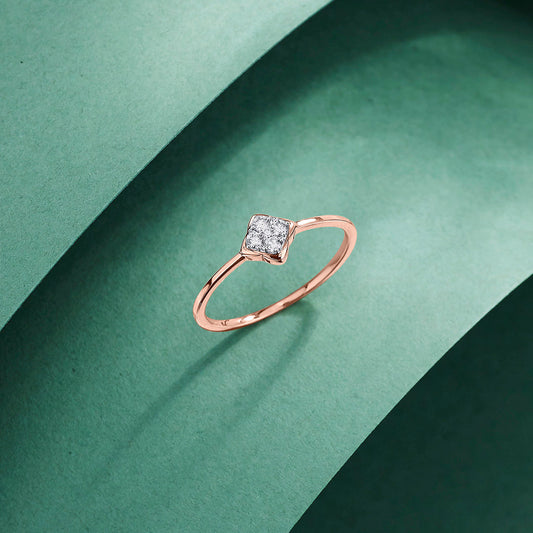 Auro Stone Casual Diamond Ring